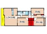 読売ランド第一マンションズ 3LDKの間取り