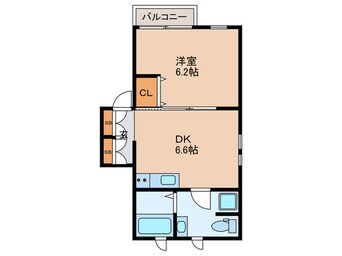 間取図 Villa　soleil中台