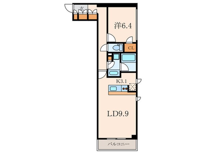 間取り図 フロンティアレジデンス南麻布