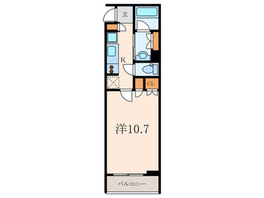 間取図 フロンティアレジデンス南麻布