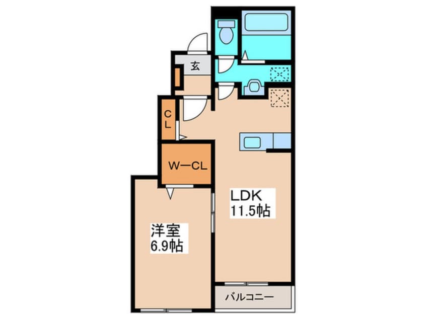 間取図 ヴィラ　ソラーレ