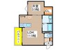 ＲＥＧＡＬＥＳＴ八千代緑が丘 1LDKの間取り