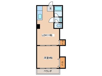 間取図 桃屋マンション