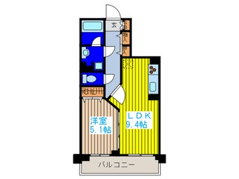 間取図 クラッサ中野
