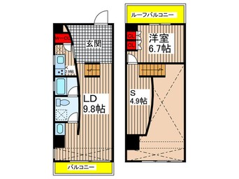 間取図 ＤＩＭＥＮＳＩＯＮ－５