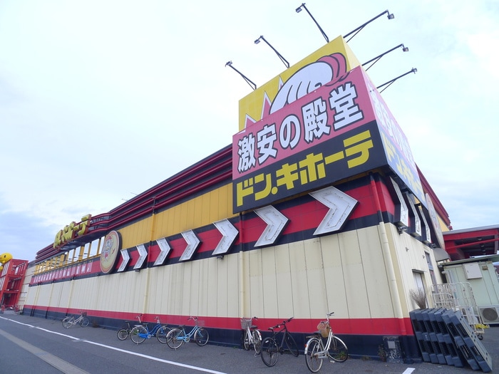 ドン・キホーテ(ディスカウントショップ)まで520m サンハイム園生