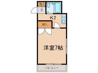 間取図 府中片町ビレッヂ