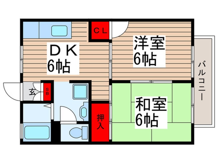 間取り図 シャトーグリシン