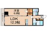 Ｎビル上落合 1LDKの間取り