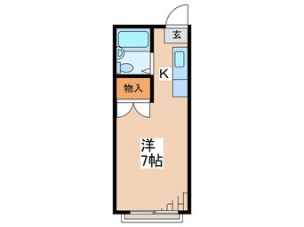 間取図 シャトレートキワ