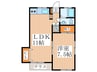 サンハイツ 1LDKの間取り
