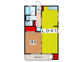 間取図 冨士ｺ-ﾎﾟ