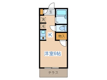 間取図 ﾒｿﾞﾝｼﾞｬﾝｸｼｮﾝ