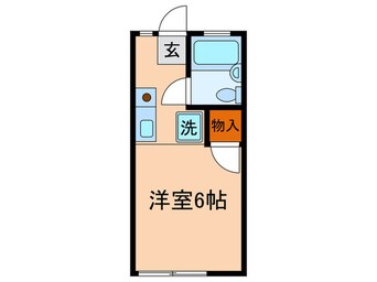 間取図 エルベ駒沢