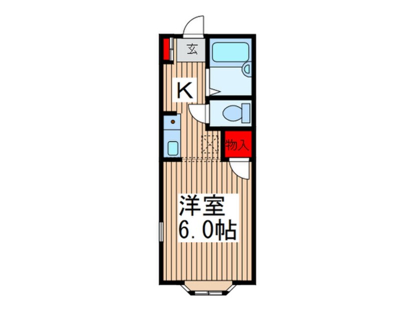 間取図 ＹＵＫＩハイツ