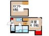 ドミールエリノ 1Rの間取り