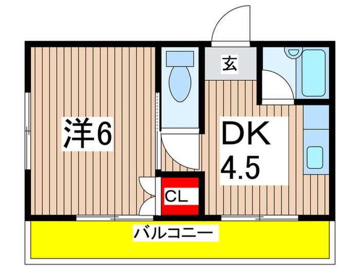 間取り図 シャンテ　スズキ