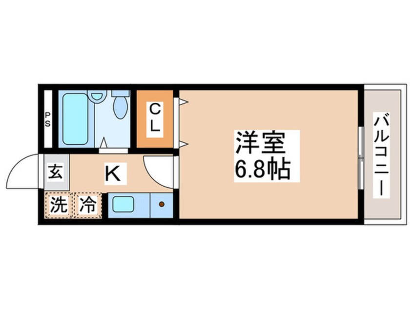 間取図 フェニックス拝島