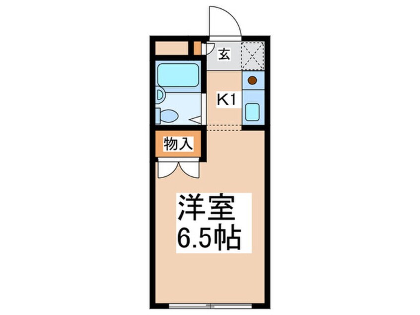 間取図 ﾍﾞﾙﾒｿﾞﾝ中山