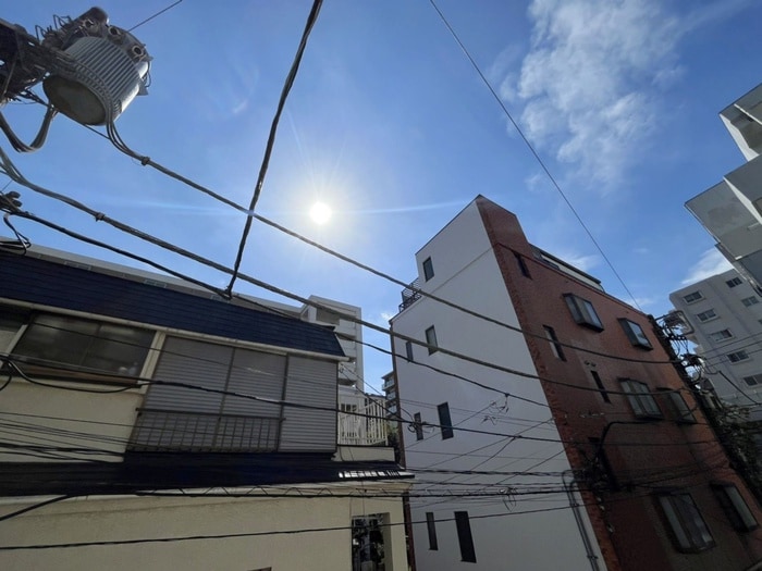 室内からの展望 久米川駅2分の戸建て