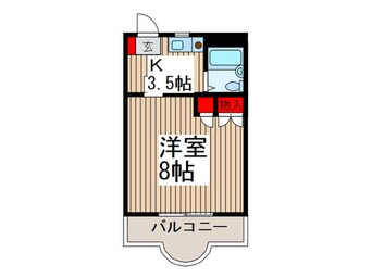 間取図 平勲ハイツⅡ号館