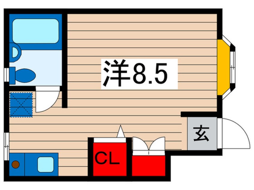 間取図 ローズアパートＣ棟