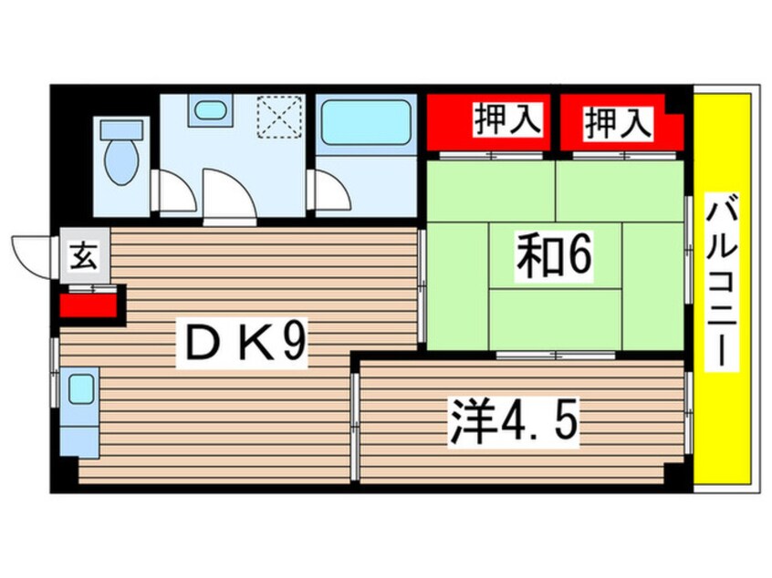 間取図 パークアベニュー