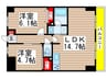 S－FORT船橋塚田 2LDKの間取り