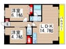 S－FORT船橋塚田 2LDKの間取り