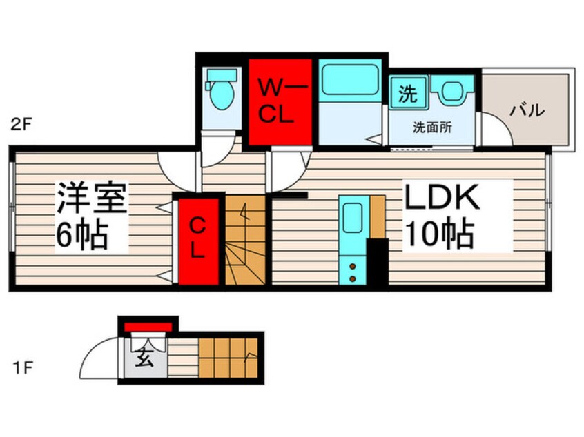 間取図 フリージアⅠ