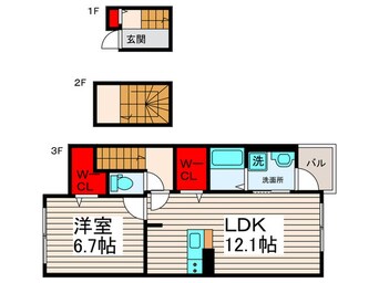 間取図 フリージアⅠ