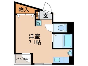 間取図 ラ・カシ－タ大倉山