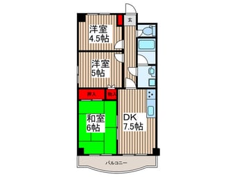 間取図 東川口ガーデンプラザ壱番館