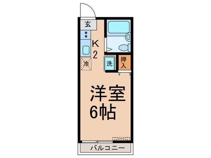 間取り図 シャンブルシオンB棟