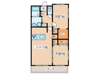 間取図 メゾンド山口