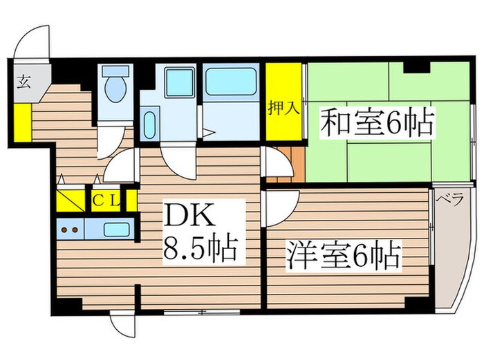 間取り図 ロアド－ル上石神井