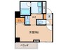 レクシード神楽坂 1Kの間取り