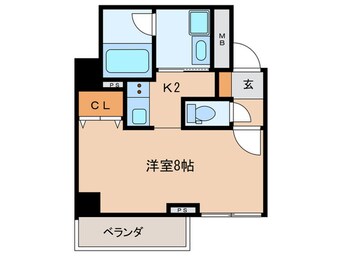間取図 レクシード神楽坂