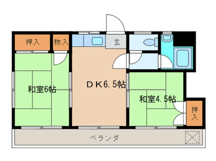 間取図 ハイムプランタン