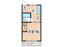 タウンハイツの間取図