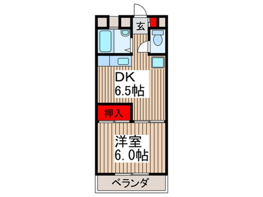 間取図 ハイツ柏倉