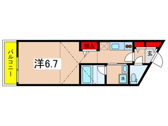 間取図 スタ－ダスト新百合