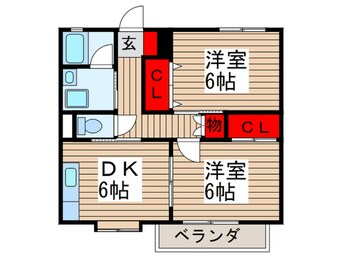 間取図 サザンゆりが丘