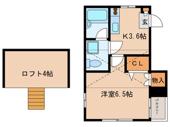 間取図 サンロ－ズ赤塚