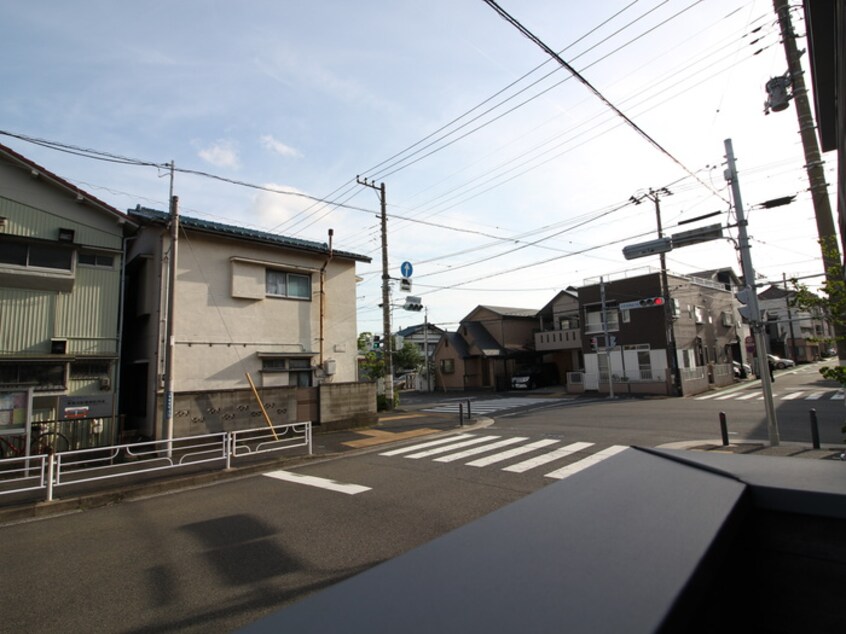 室内からの展望 本牧原壱番館