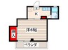 ラポ－ト梓 1Kの間取り