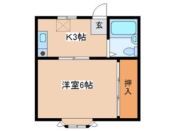 間取図 ハイツ恵