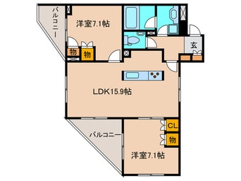 間取図 ザ・センチュリ－宮崎台