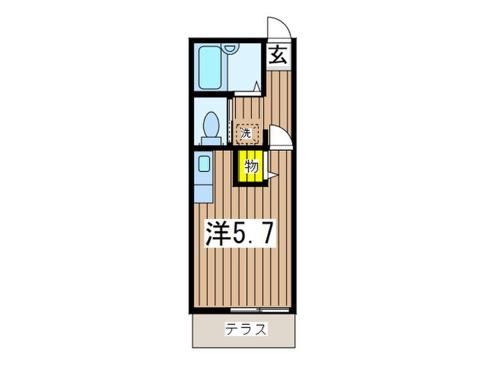 間取り図 モンパルナス