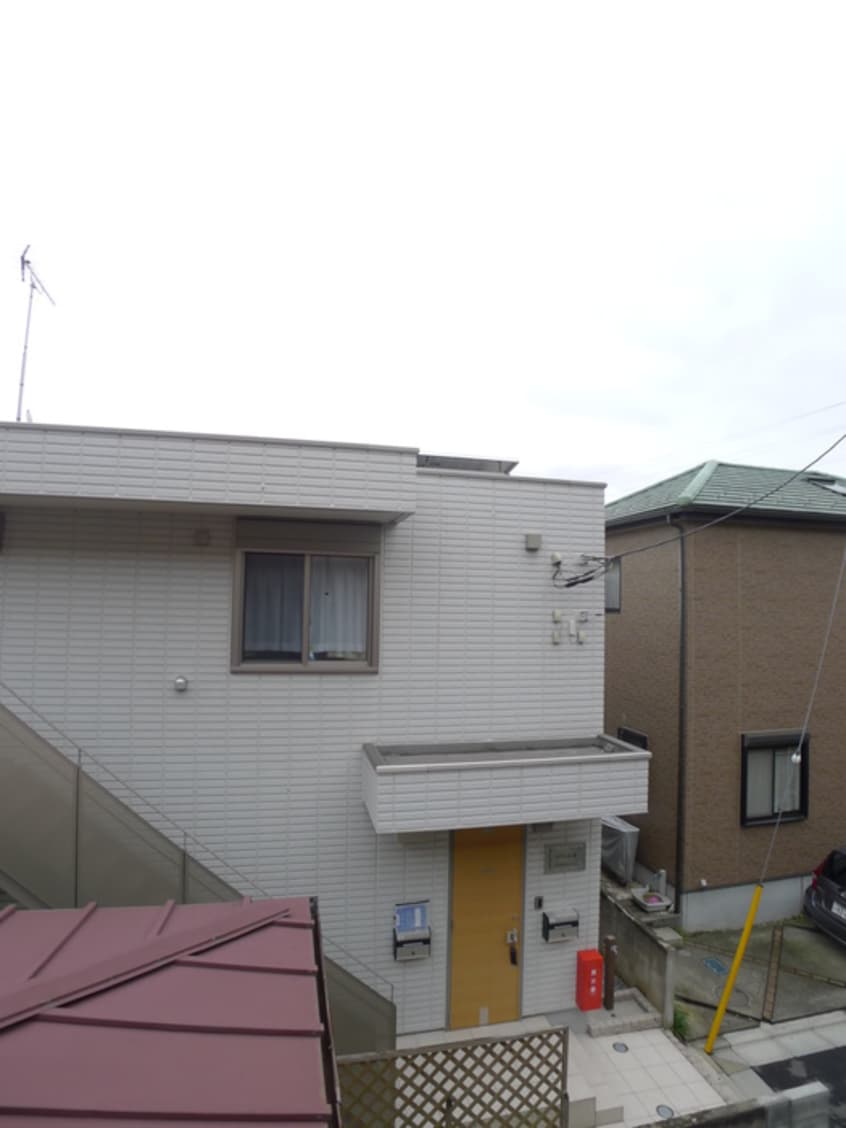 室内からの展望 上落合七丁目貸家